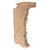 Beige Tan Leather Suede Western Horse Show Chaps Fringe