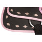 Pink Bling Ostrich Pony Western Synthetic Saddle Tack 12