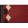 Red Black and Tan Premium Quality Wool Fleece Western Saddle Pad