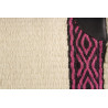 Pink Fuchsia Black Premium NZ Wool Fleece Western Saddle Pad
