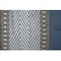 Blue White Tan Premium Quality Wool Fleece Western Saddle Pad