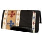 Black White Red and Blue Quality Wool Western Horse Saddle Pad