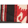 Red, Black & White Heavy Duty Wool Western Horse Saddle Pad