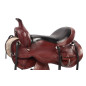 Brown Leather Western Gaited Horse Saddle 18