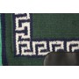Green, Navy, and White Heavy Duty Wool Western Horse Saddle Pad