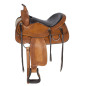 Premium Western Pleasure Trail Horse Leather Saddle 18