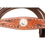 Classic Western Horse Headstall Reins Breast Collar Tack set
