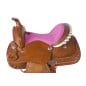 Youth Pony Kids Pink Crystal Leather Saddle 10 12