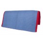 Reversible New Zealand Wool Red &Blue Show Saddle Blanket