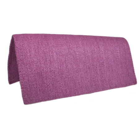 Pink New Zealand Wool Show Saddle Blanket