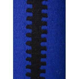 Blue New Zealand Wool Show Saddle Blanket