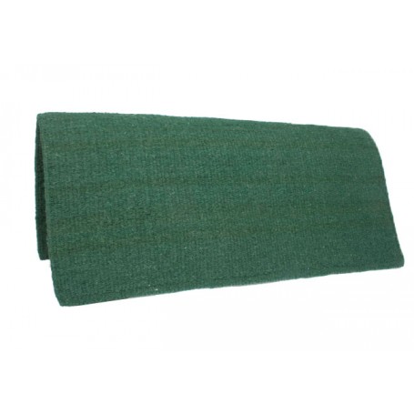 Premium Wool Green Show Saddle Blanket