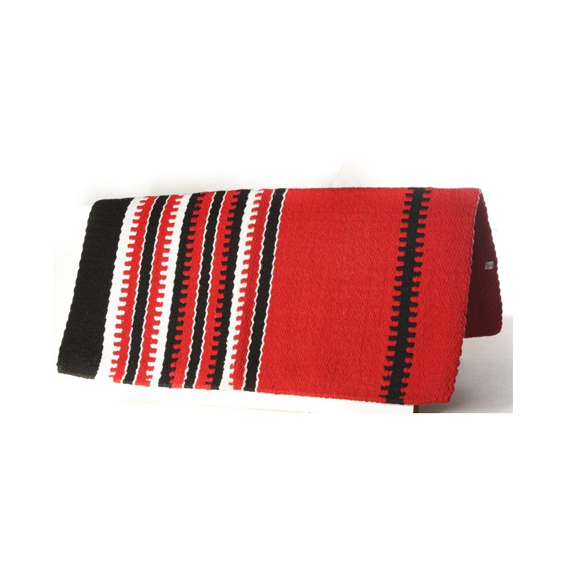 Bright Red New Zealand Wool Show Blanket