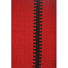 Bright Red New Zealand Wool Show Blanket