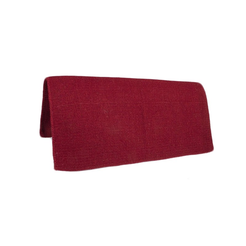 New Zealand Wool Red Show Saddle Blanket