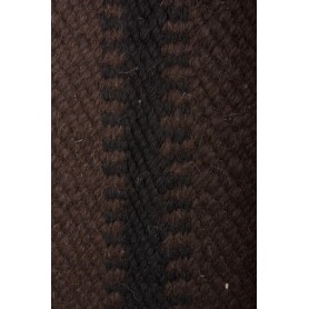 Brown W Pattern Premium Wool Show Saddle Blanket