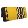 Yellow W Design Show Saddle Blanket