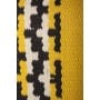 Yellow W Design Show Saddle Blanket