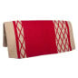 Red/Beige New Zealand Wool Show Saddle Blanket