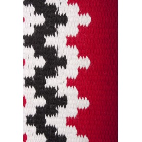 Red Design New Zealand Wool Show Saddle Blanket