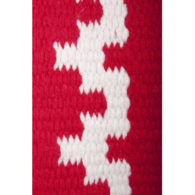 Red Design New Zealand Wool Show Saddle Blanket