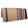 Sand/Brown Show Saddle Blanket Premium Wool