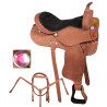 16 17 Pink Western Pleasure Trail Horse Saddle