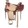 Premium Comfortable Ranch Work Horse Saddle 16 17