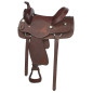 Western Pleasure Trail Horse Leather Saddle 15
