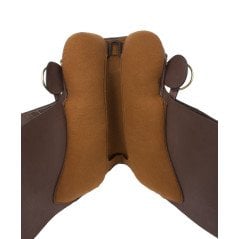 Brown Comfortable Australian Leather Horse Saddle 16 17