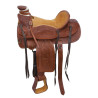 Wade A Fork Ranch Roping Cowboy Western Horse Saddle 18