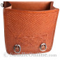 Western Horse Saddle Bag Bags Saddlebag Leather Hand Carved Tan