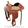 Western Trail Ranch Work Horse Leather Saddle Tack 17