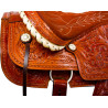 Western Pleasure Mule Saddle Tack Leather 15 16