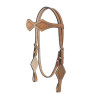 New Western Horse Premium Hand Tooled Leather Headstall Set