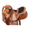 New Tooled Barrel Racing Western Horse Saddle Tack 15