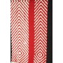 Premium Black Red White Geometric Pattern Show Blanket