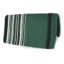 Pine Green White And Black Premium Show Blanket 34x36