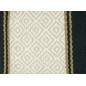 Black And Tan Diamond Patterned Premium Show Blanket
