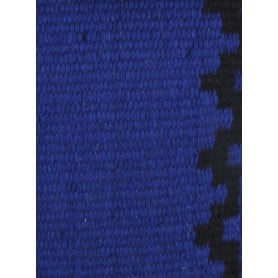 Royal Blue Black And White Premium Wool Show Blanket