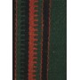 Forest Green And Brick Red Premium Wool Show Blanket