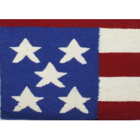 American Flag Premium Show Horse Saddle Blanket