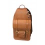 Extra Large All Leather Basket Weave Saddle Bags
