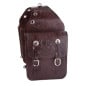 Hand Carved Extra Large Leather Horse Saddle Bags