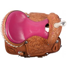 True Cowgirl Pink Barrel Racing Western Saddle By Flash