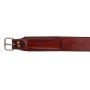 Premium Brown Smooth Leather Rear Cinch