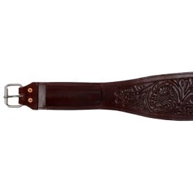 Premium Thick Heavy Duty Roper Hand Tooled Rear Back Cinch