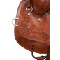 Brown Light Weight Comfortable Western Leather Saddle 16