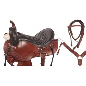 Amazingly Comfortable Mahogany Arabian Endurance Saddle 17