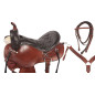 Amazingly Comfortable Mahogany Arabian Endurance Saddle 17